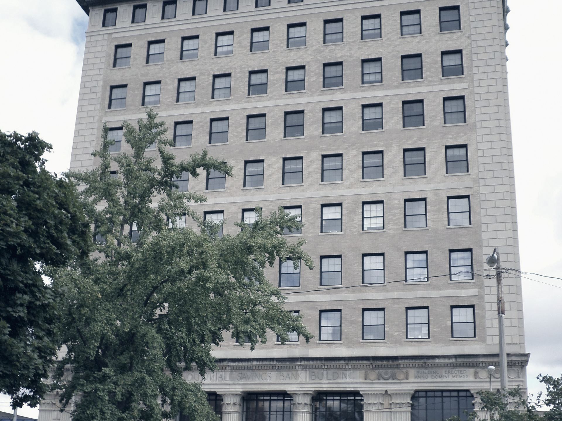 The Industrial Savings Building in Flint, Michigan.